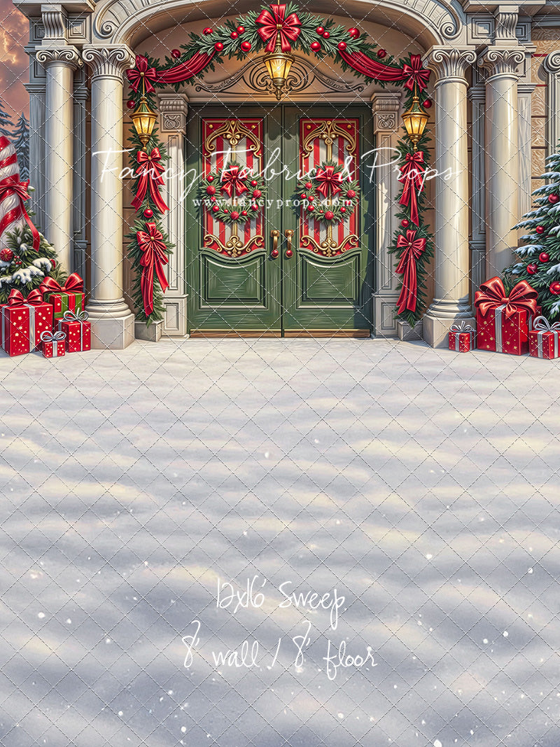 Santa's Sweet Entrance - with Sweep Option