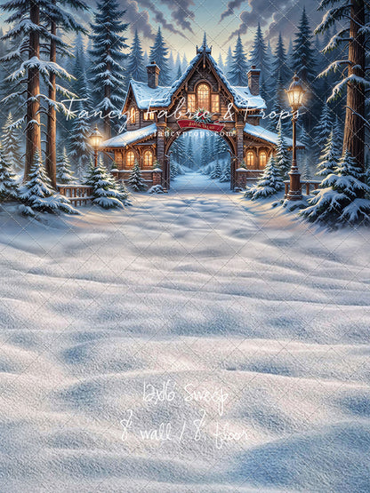 Santa's Village Entrance - With Sweep Option