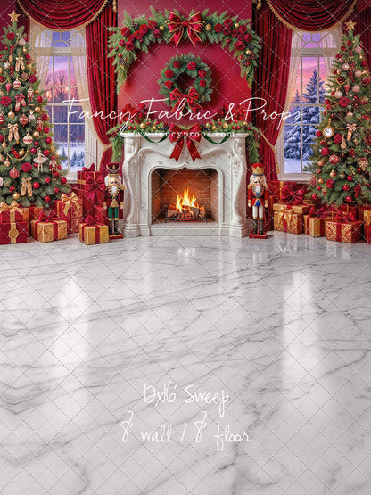Scarlet Christmas Room - with Sweep Option