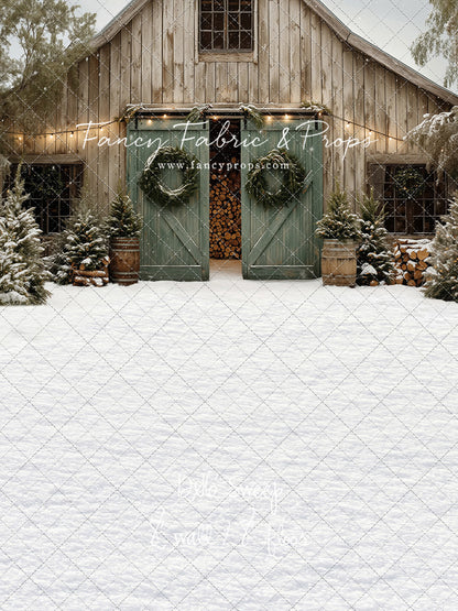 Snowfall Barn - with Sweep Option