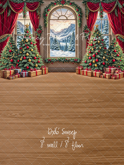 Snowfall Symphony Room - with Sweep Option