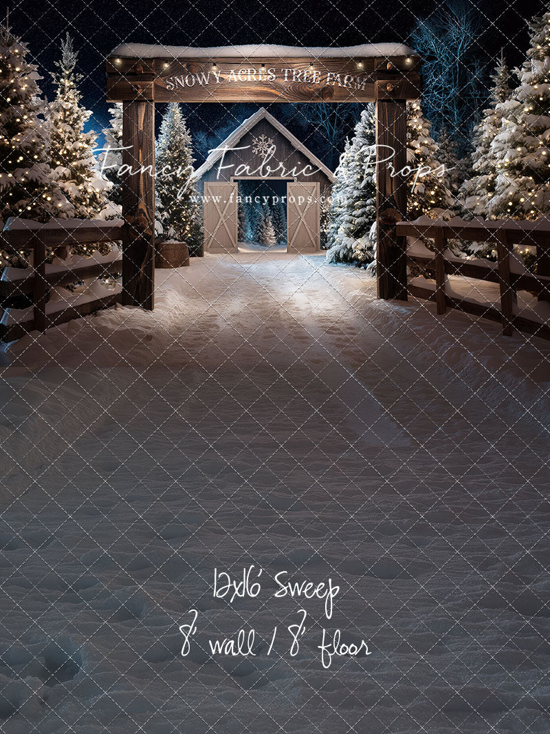 Snowy Acres Tree Farm - with Sweep Option