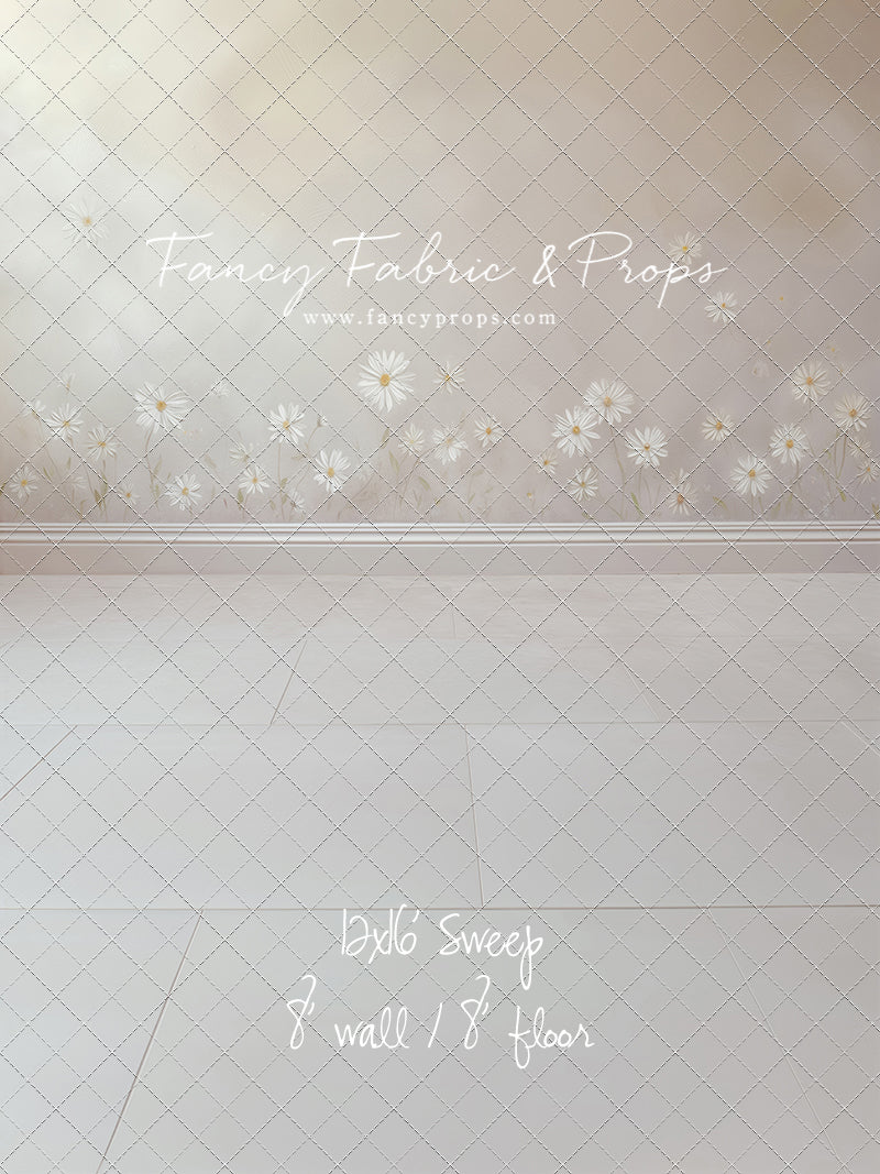 Soft Daisy Daydream - With Sweep Option