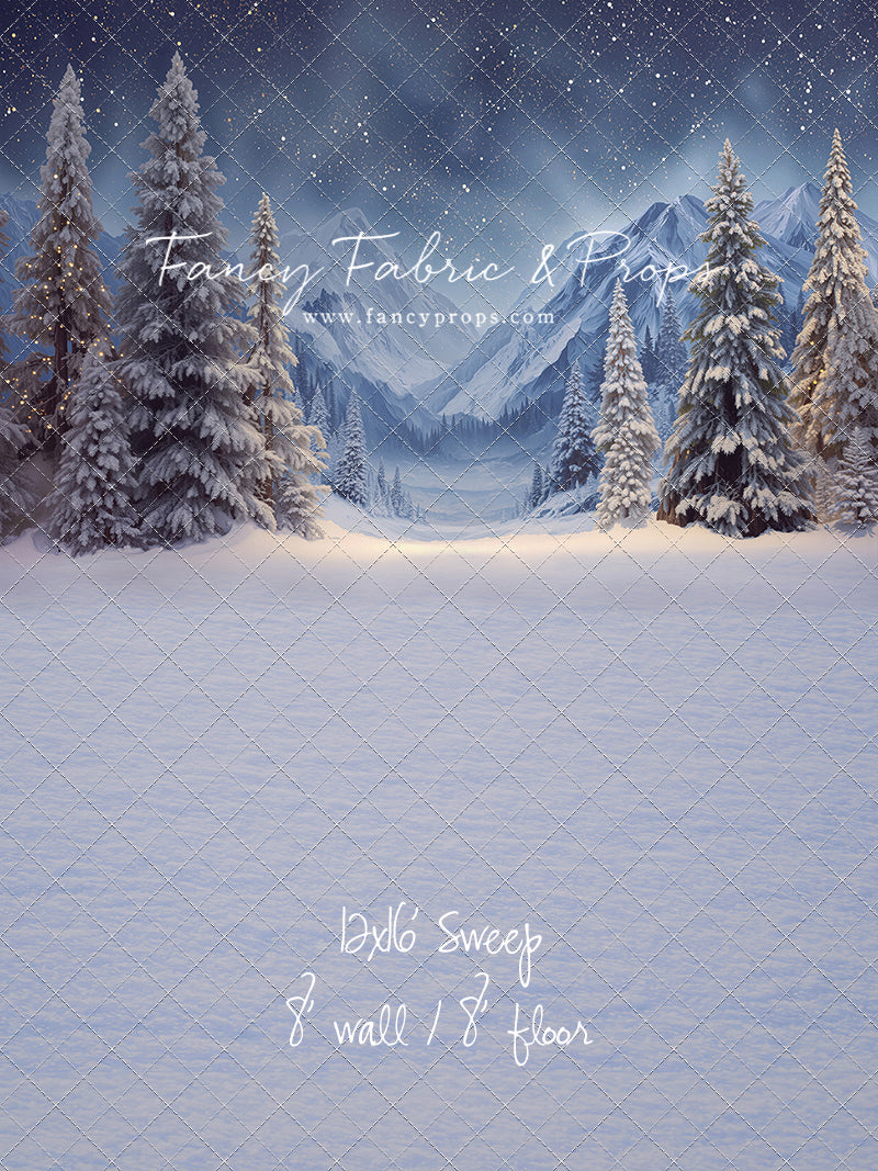 Starlit Alpine Winter - with Sweep Option