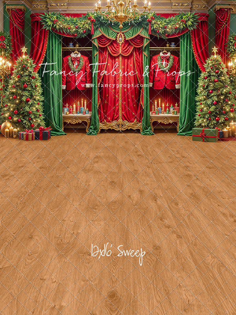 Suiting Up Santa - with Sweep Option