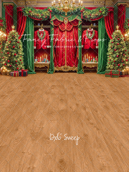 Suiting Up Santa - with Sweep Option