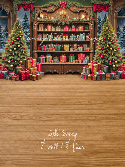 The Christmas Curio Cabinet - with Sweep Option