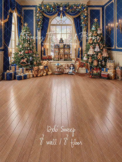 The Holiday Dollhouse Room - with Sweep Option