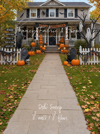 Trick or Treat Stop - With Sweep Option