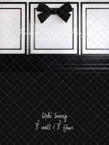 Uptown Chic - Black Floor - With Sweep Option