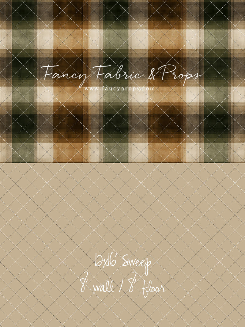 Woodland Plaid - With Sweep Option