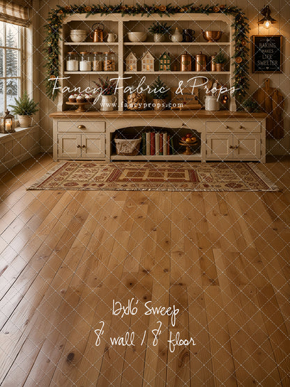 Yuletide Baking Shelf - With Sweep Option