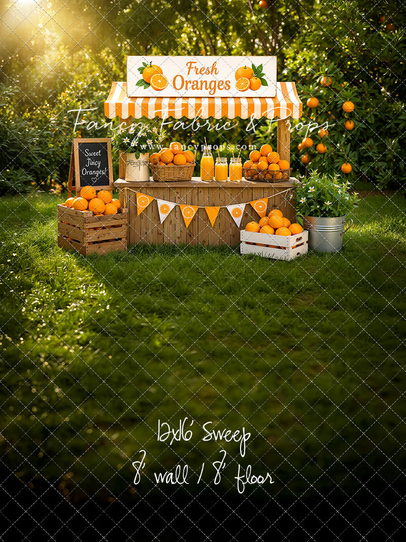 Sunshine Orange Stand - With Sweep Option