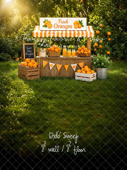 Sunshine Orange Stand - With Sweep Option