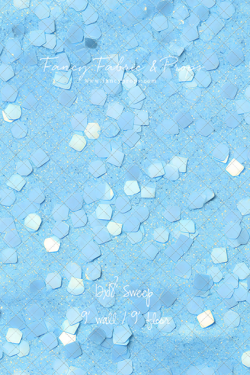 Power Blue Confetti
