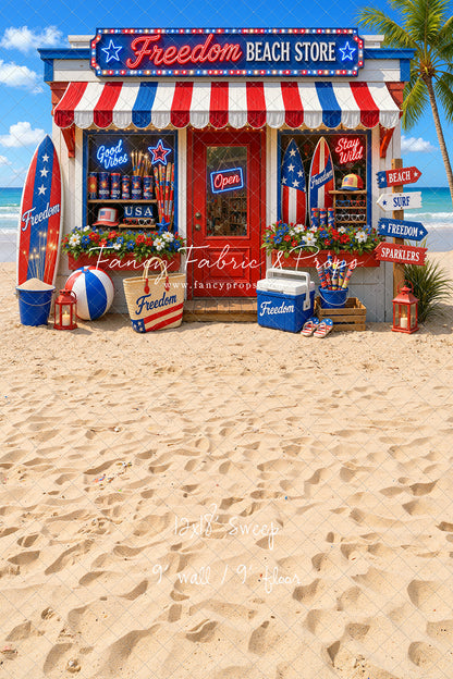 Freedom Beach Shoppe - With Sweep Option