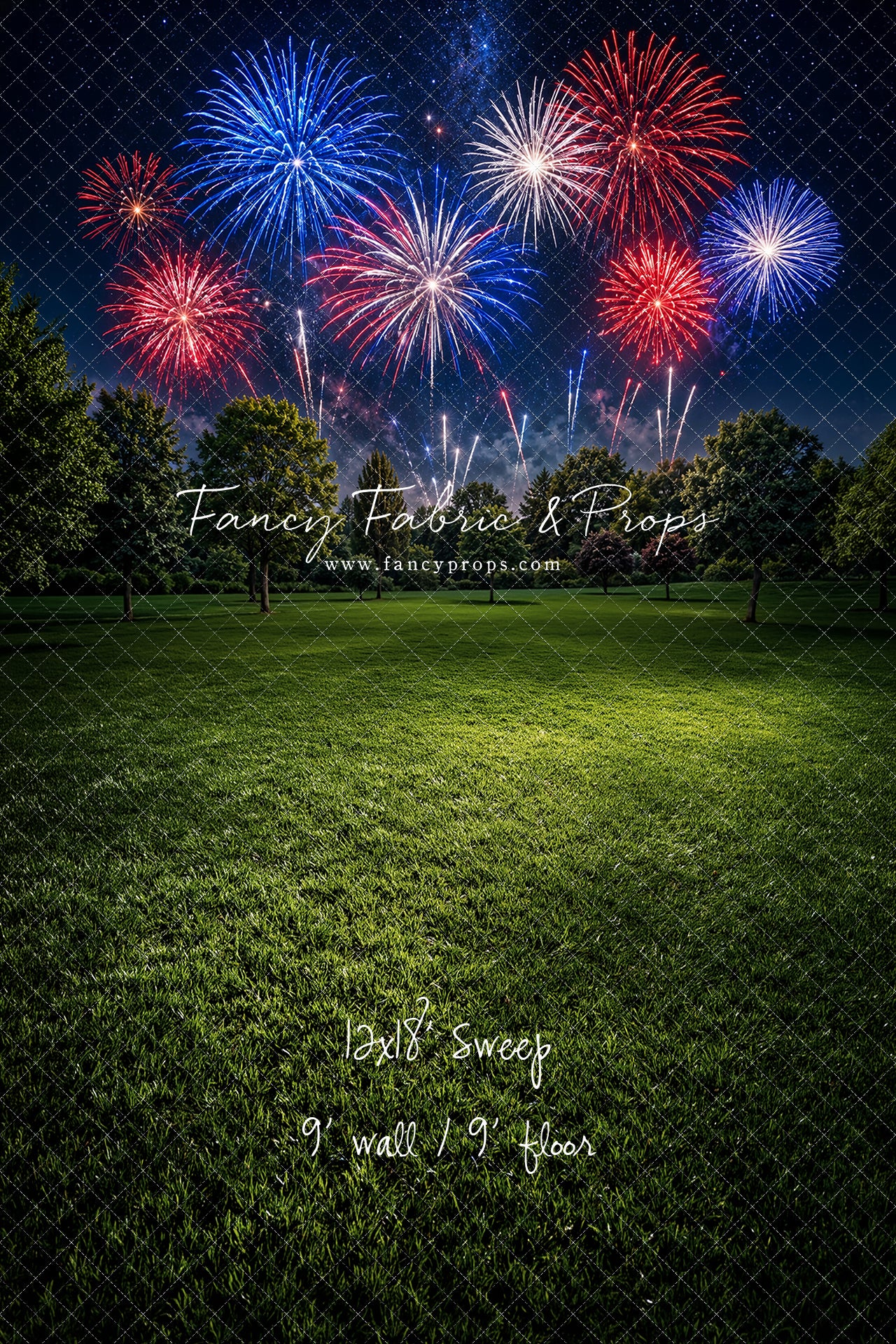 Stars, Stripes & Sparkles - With Sweep Option