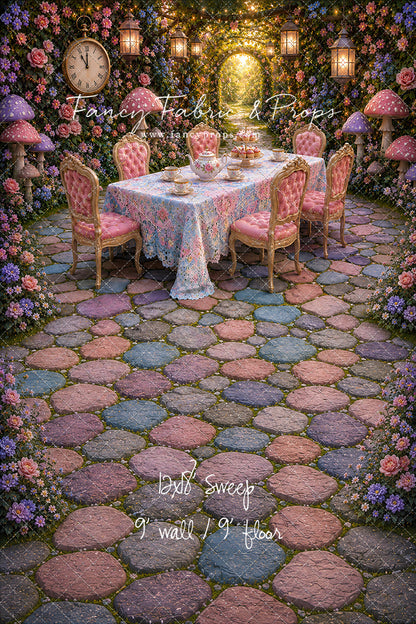 Pastel Tea Party - With Sweep Option