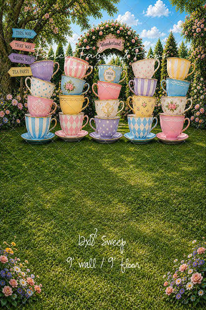 Wonderland Tea Party - With Sweep Option