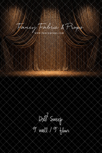 Amber Shimmer Stage - With Sweep Option