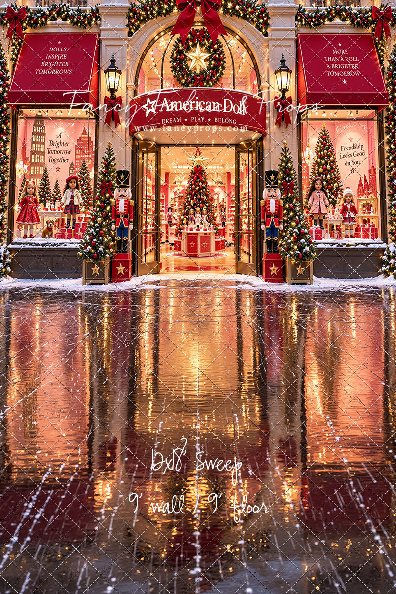 American Doll Holiday - With Sweep Option