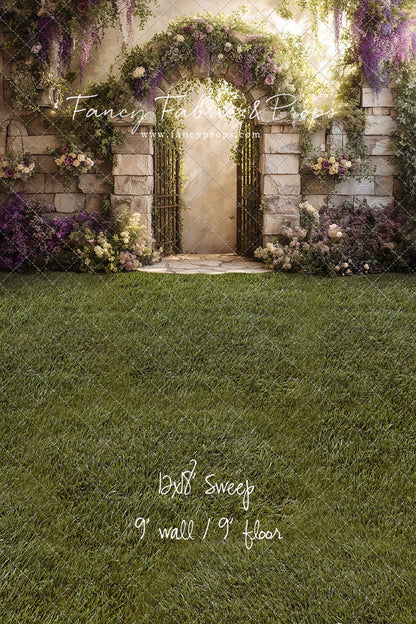 Amethyst Garden Gate - With Sweep Option