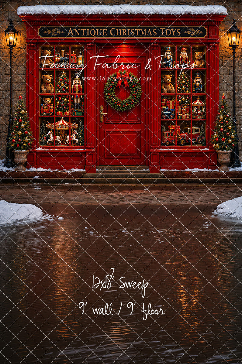 Antique Christmas Toy Store - with Sweep Option