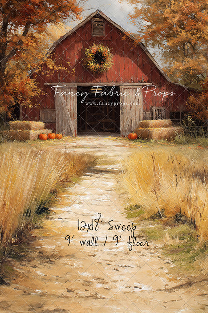 Autumn At Red Oak Farm - with Sweep Option
