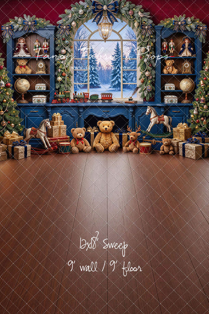 Blue Heirloom Toy Room - with Sweep Option
