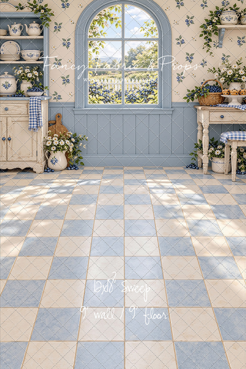 Blueberry Kitchen  - With Sweep Option