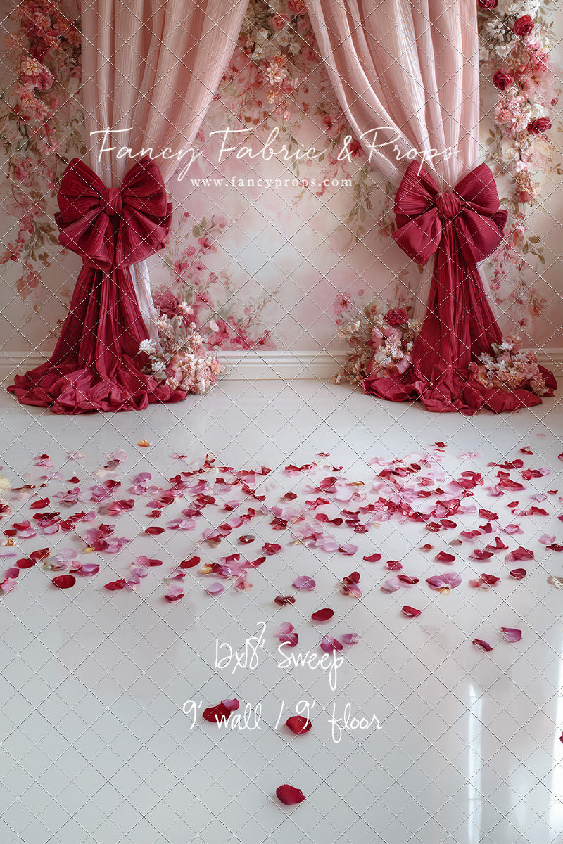 Bowtied Valentine - With Sweep Option