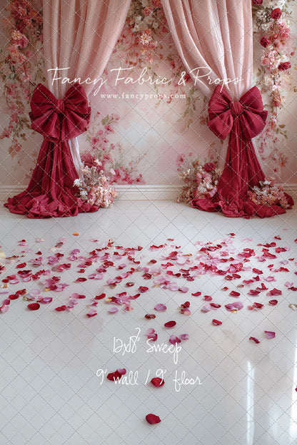 Bowtied Valentine - With Sweep Option