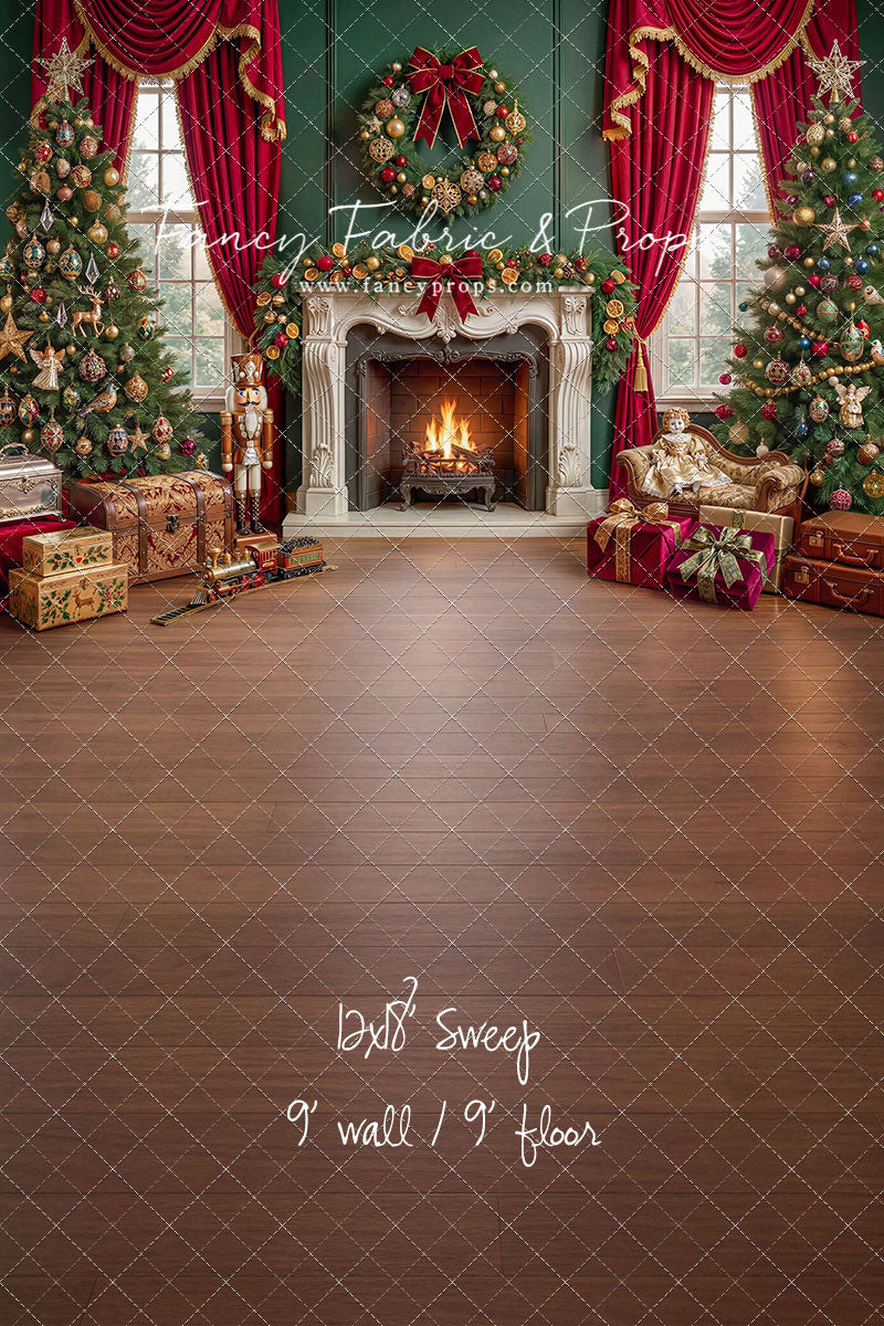 A Christmas Keepsake Parlor - with Sweep Option