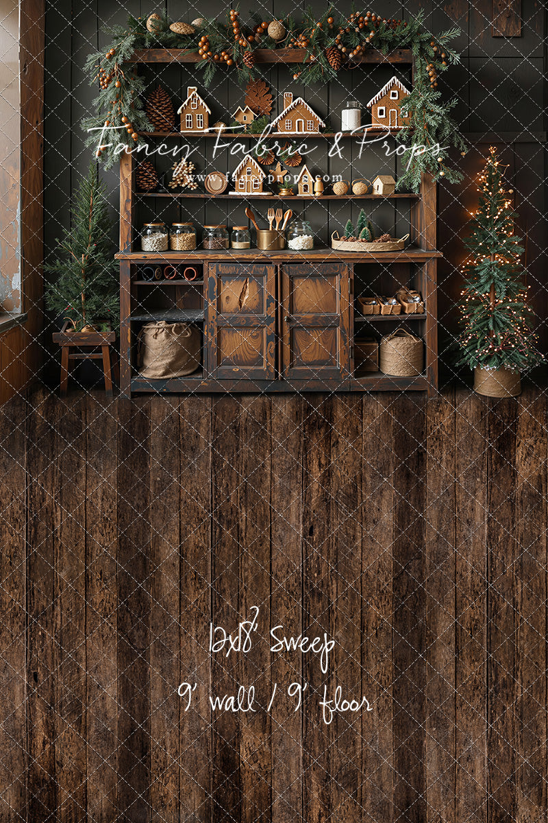 Christmas Kitchen Charm - With Sweep Option