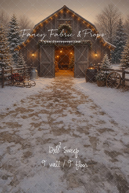 Christmas In The Timber Barn - with Sweep Option