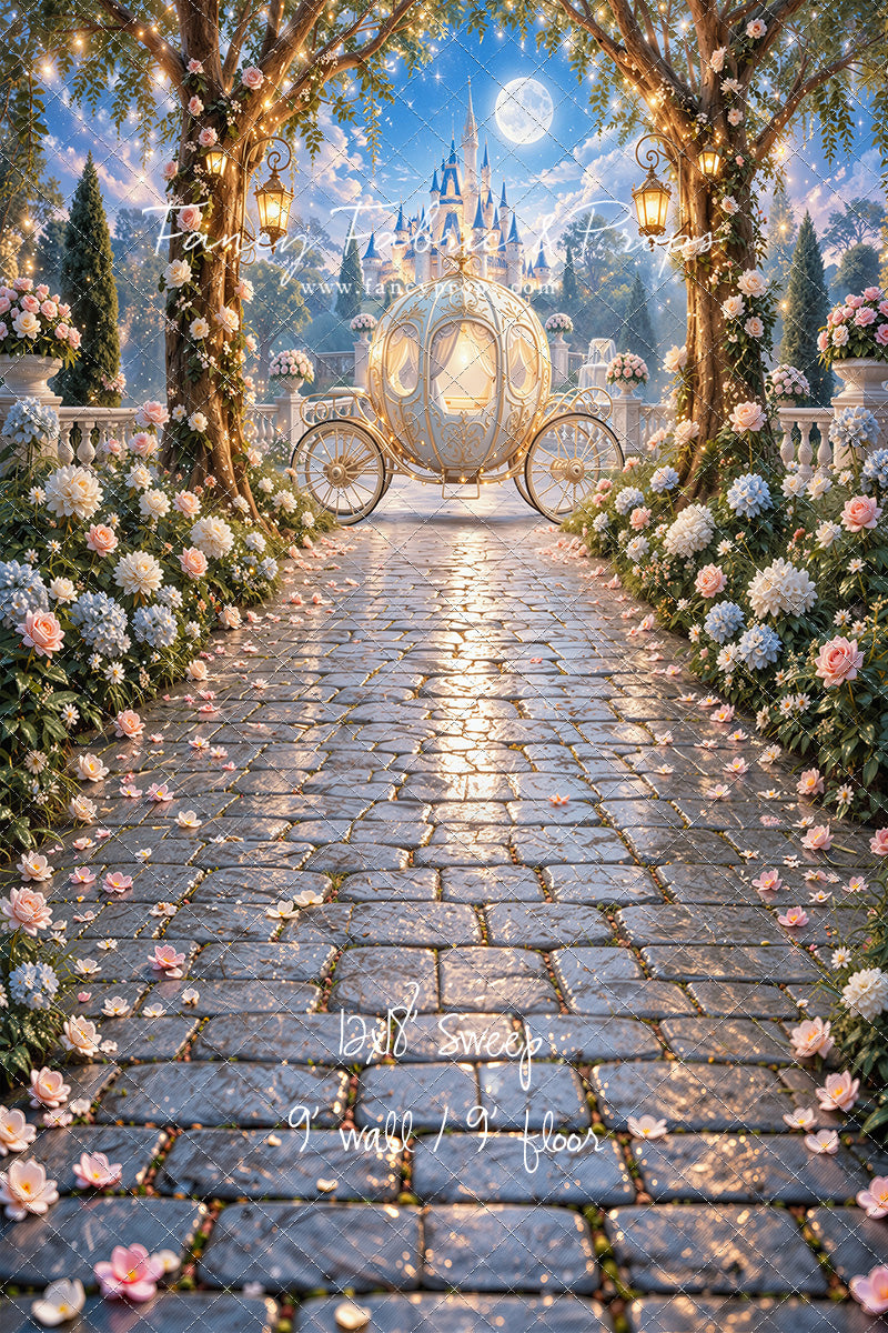 Cinderella's Carriage Castle - With Sweep Option