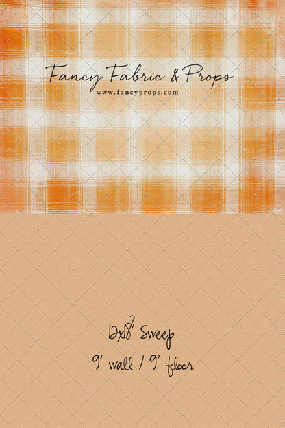 Citrus Tartan- With Sweep Option