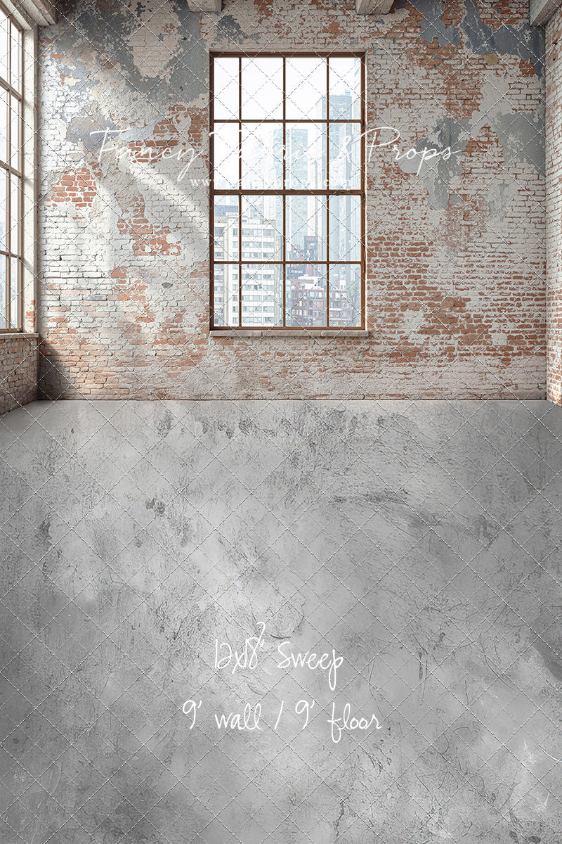 City Brick Canvas - With Sweep Option
