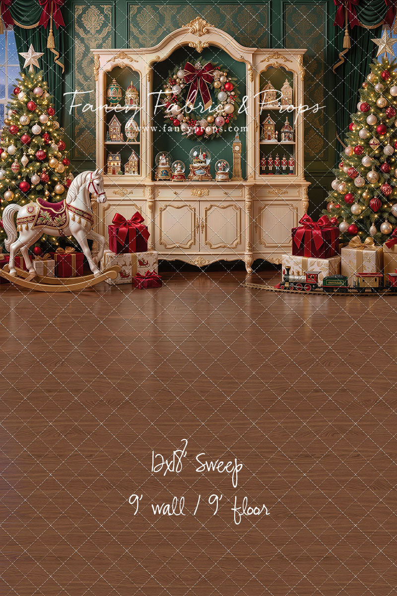 Classic Christmas Cabinet - With Sweep Option