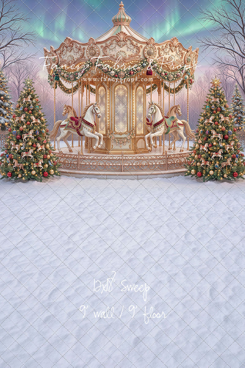 Classic Christmas Carousel - With Sweep Option