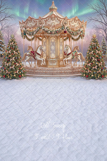 Classic Christmas Carousel - With Sweep Option