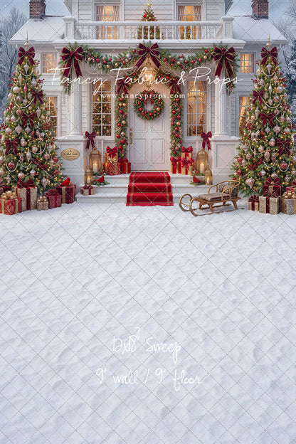 Classic Christmas House - With Sweep Option
