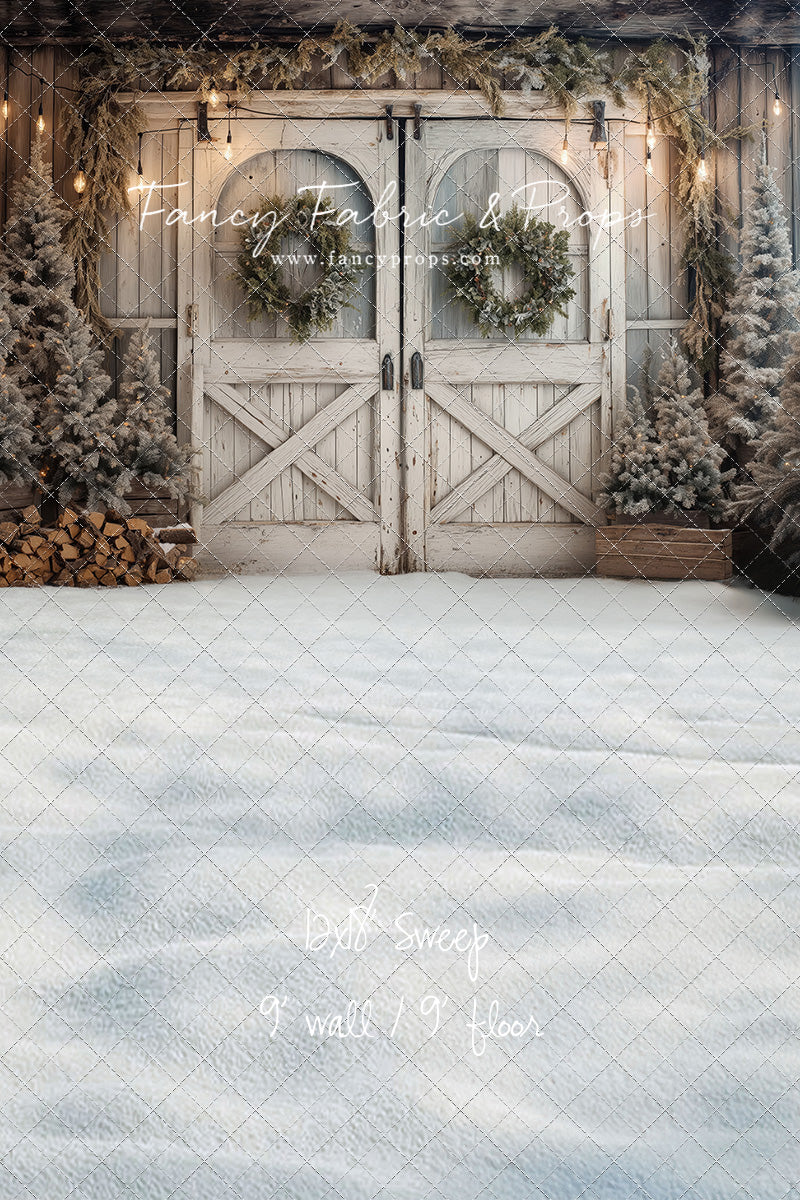 Classic Winter Barn - with Sweep Option