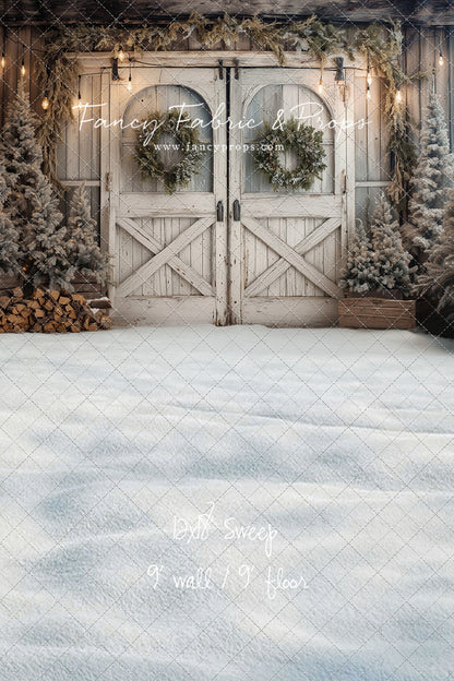 Classic Winter Barn - with Sweep Option