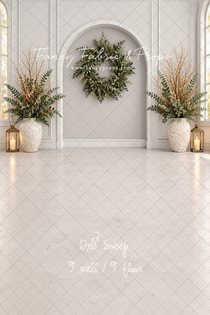 Clean Evergreen Arch - With Sweep Option