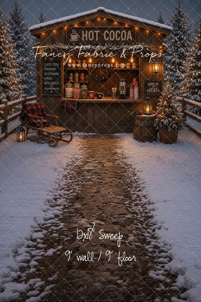 Cocoa Stand Holiday - With Sweep Option