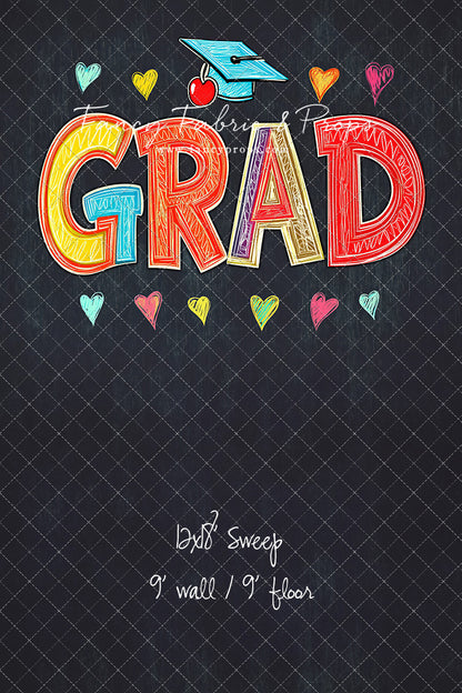 Color Me Graduate - With Sweep Option