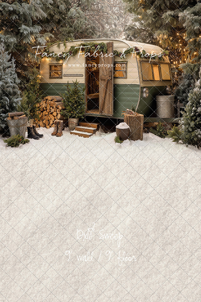 Cozy Camper Christmas - with Sweep Option