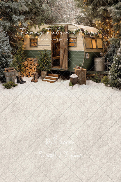 Cozy Camper Christmas - with Sweep Option