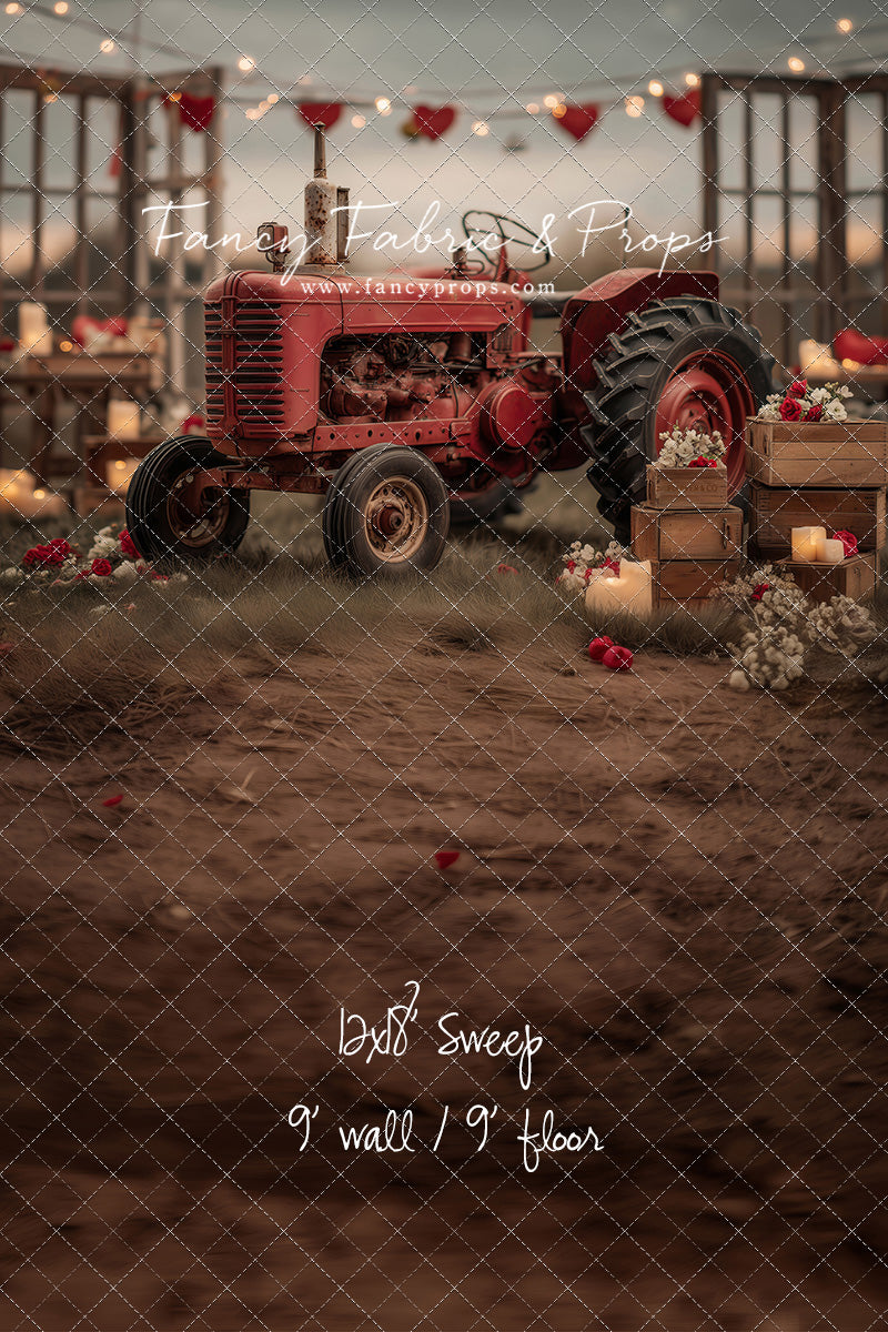 Crimson Courtship Lane - With Sweep Option